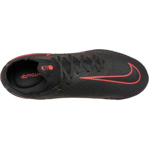 Kids Nike Phantom GT Elite FG – Black x Chile Red Pack