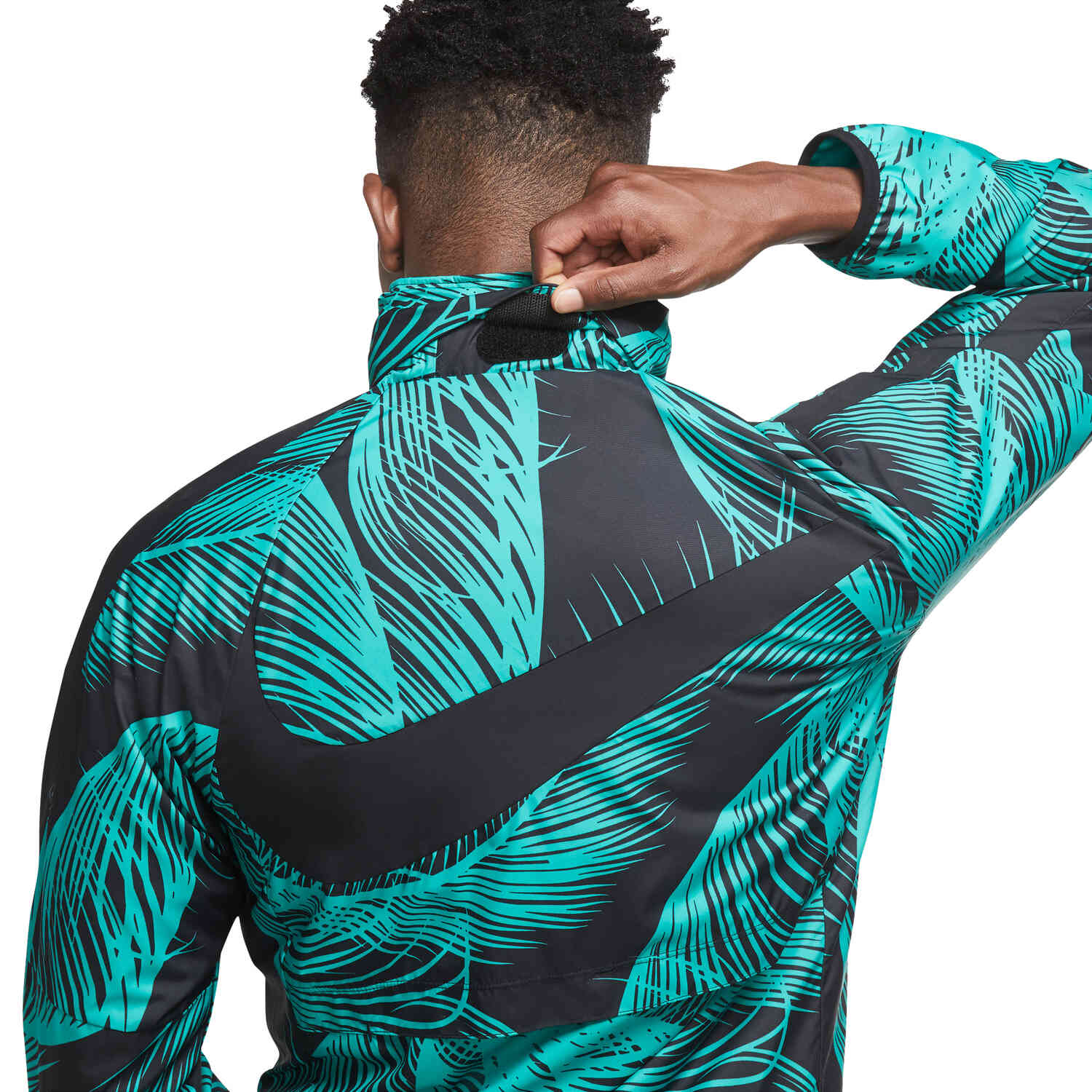 Nike Barcelona AWF LTE Jacket New Green Black Pink Beam SoccerPro