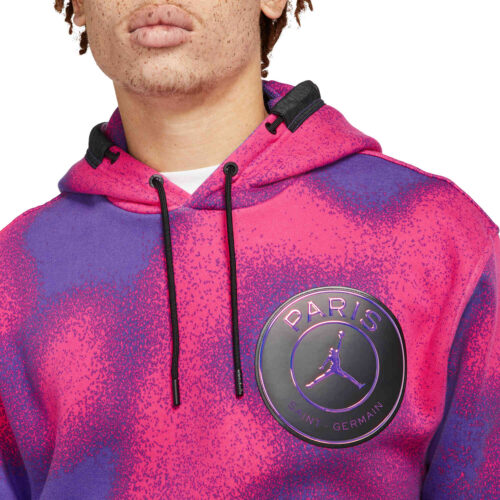 Nike PSG Fleece Hoodie – Psychic Purple/Hyper Pink/Black
