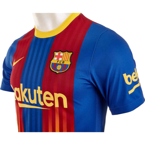 2020/21 Kids Nike Sergino Dest Barcelona El Clasico Jersey