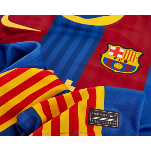 2020/21 Kids Nike Riqui Puig Barcelona El Clasico Jersey