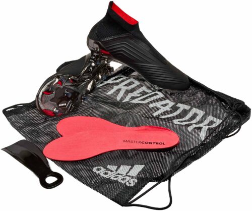 adidas Predator 18  FG – Black/Real Coral