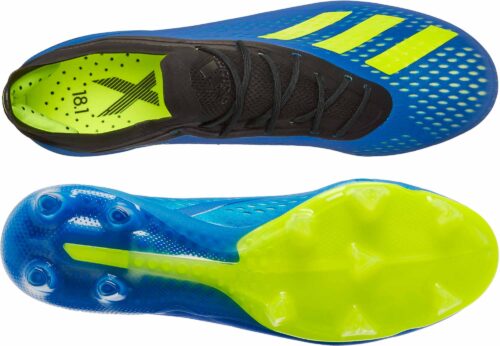 adidas X 18.1 FG – Football Blue/Solar Yellow