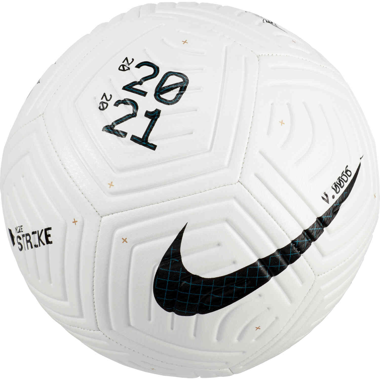 Flight Strike Soccer Ball - White & Black - SoccerPro
