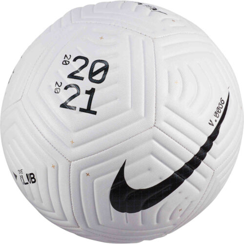 Nike Flight Club Soccer Ball – White & Black