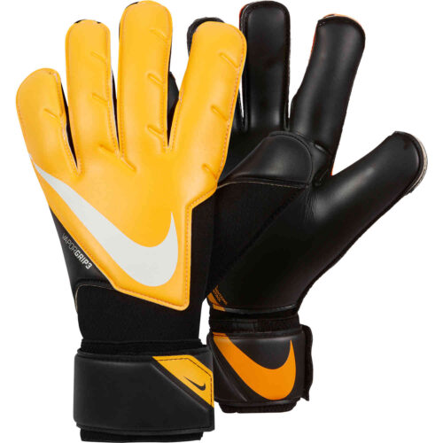 Nike Vapor Grip3 Goalkeeper Gloves – Black & Laser Orange with White