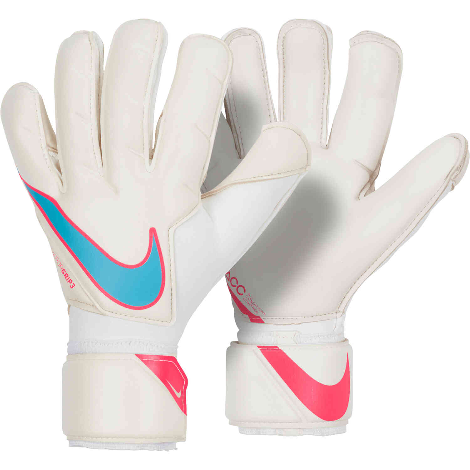 Nike Grip3 Goalkeeper Gloves - Blast Pack - SoccerPro
