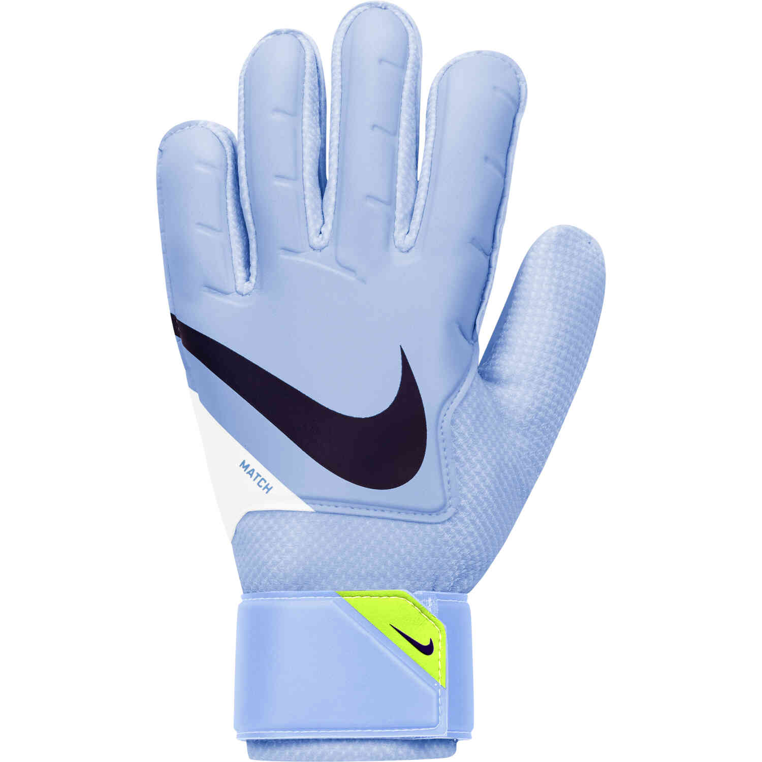 Nike Grip 3 Goalkeeper Gloves - Light Marine & White with Blue -