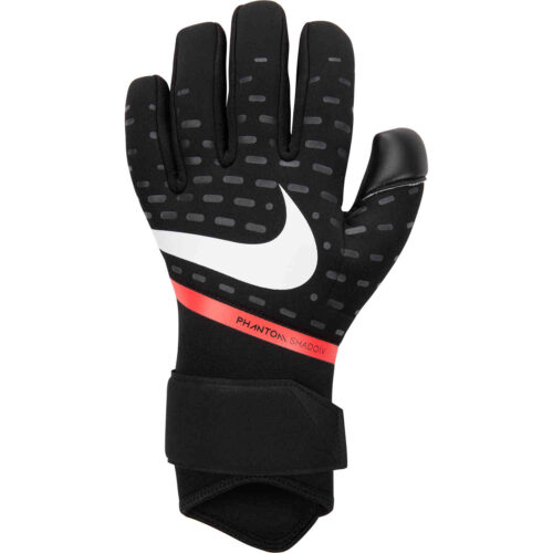 Nike Phantom Shadow Goalkeeper Gloves – Black/Laser Crimson/White