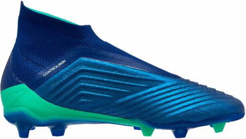 adidas Kids Predator 18  FG – Unity Ink/Aero Green