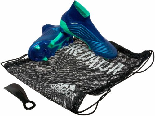 adidas Kids Predator 18  FG – Unity Ink/Aero Green
