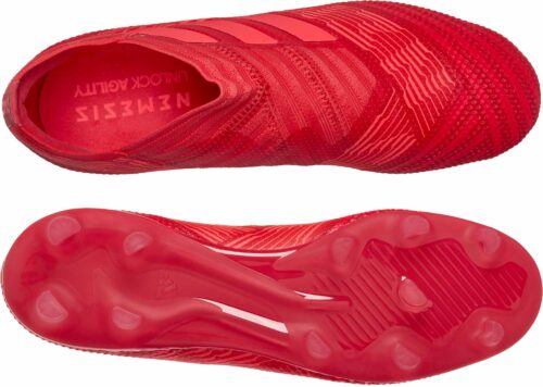 adidas Kids Nemeziz 17  FG – Real Coral/Red Zest