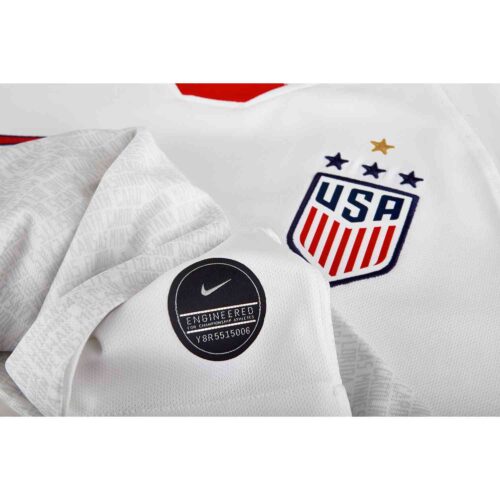 2019 Kids Nike 4-Star USWNT Home Jersey