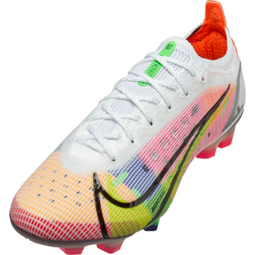 Nike Mercurial Vapor Dragonfly 14 Elite FG – White & Metallic Silver