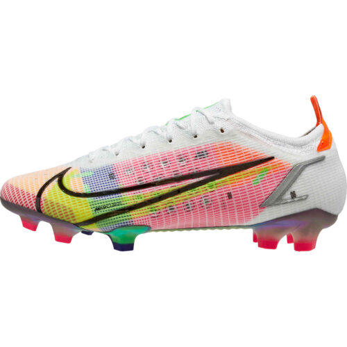 Nike Mercurial Vapor Dragonfly 14 Elite FG – White & Metallic Silver