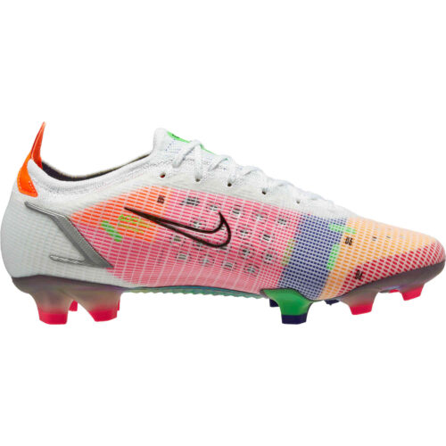 Nike Mercurial Vapor Dragonfly 14 Elite FG – White & Metallic Silver