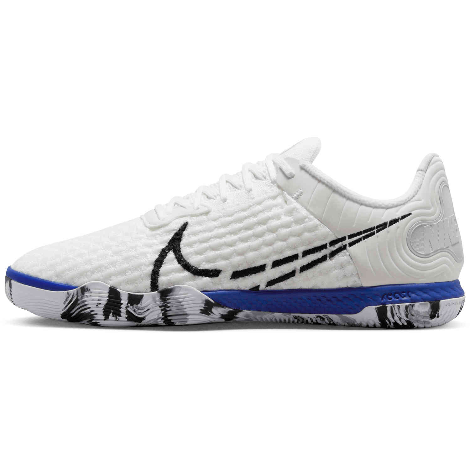 Nike React Gato IC White Black with Racer Blue with Volt