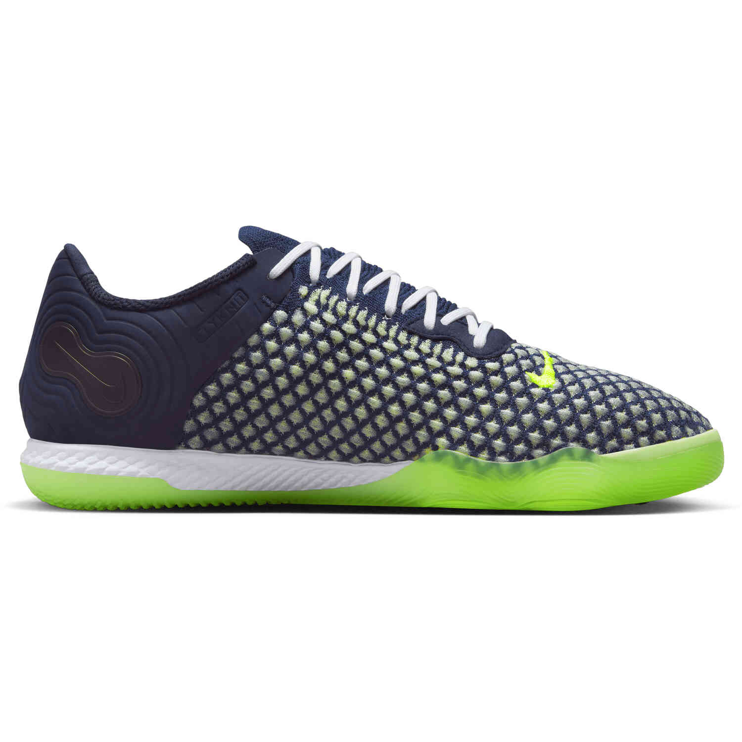 Nike React Gato IC College Navy White with Volt with Black SoccerPro