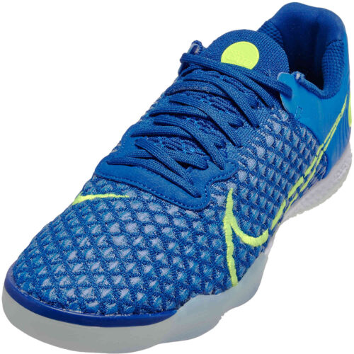 Nike React Gato IC – Racer Blue & Volt with Deep Royal Blue with White