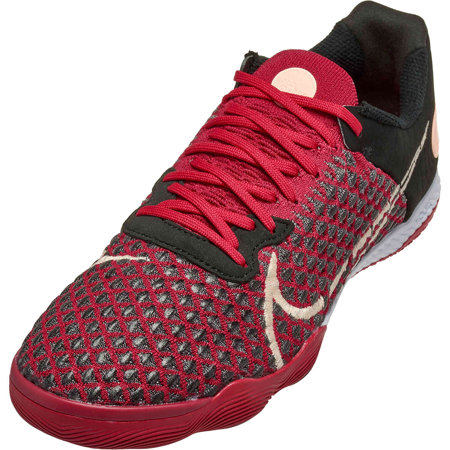Creta retrasar codo Nike React Gato IC - Cardinal Red & Crimson Tint with Black with White -  SoccerPro