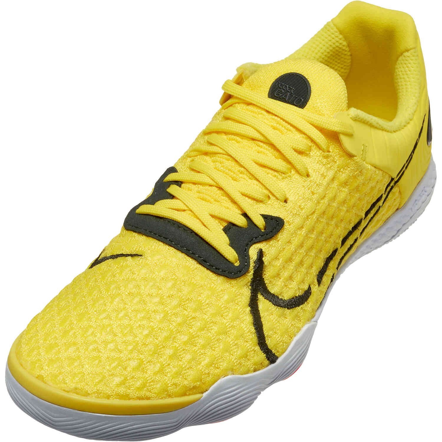 Nike React Gato IC Opti Yellow Dark Smoke Grey with White with