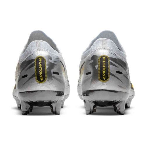 Nike Phantom GT Elite FG – Pure Platinum & Metallic Silver with Black