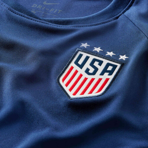 Womens Nike USA Pre-match Top – Loyal Blue/White/White