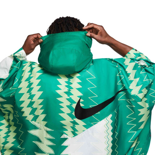 Nike Nigeria Poncho – Pine Green/Sub Lime
