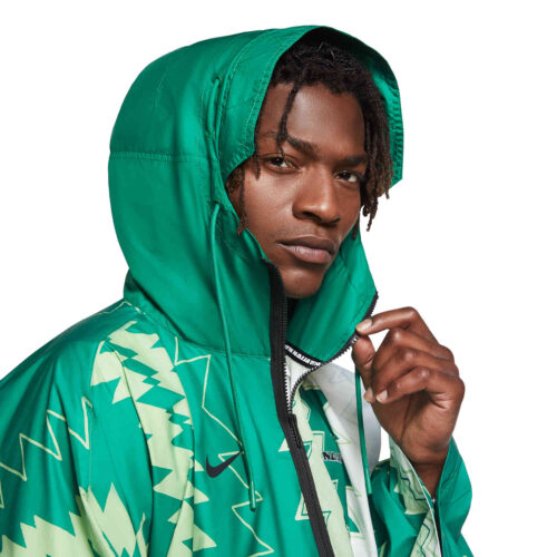 Nike Nigeria Poncho – Pine Green/Sub Lime