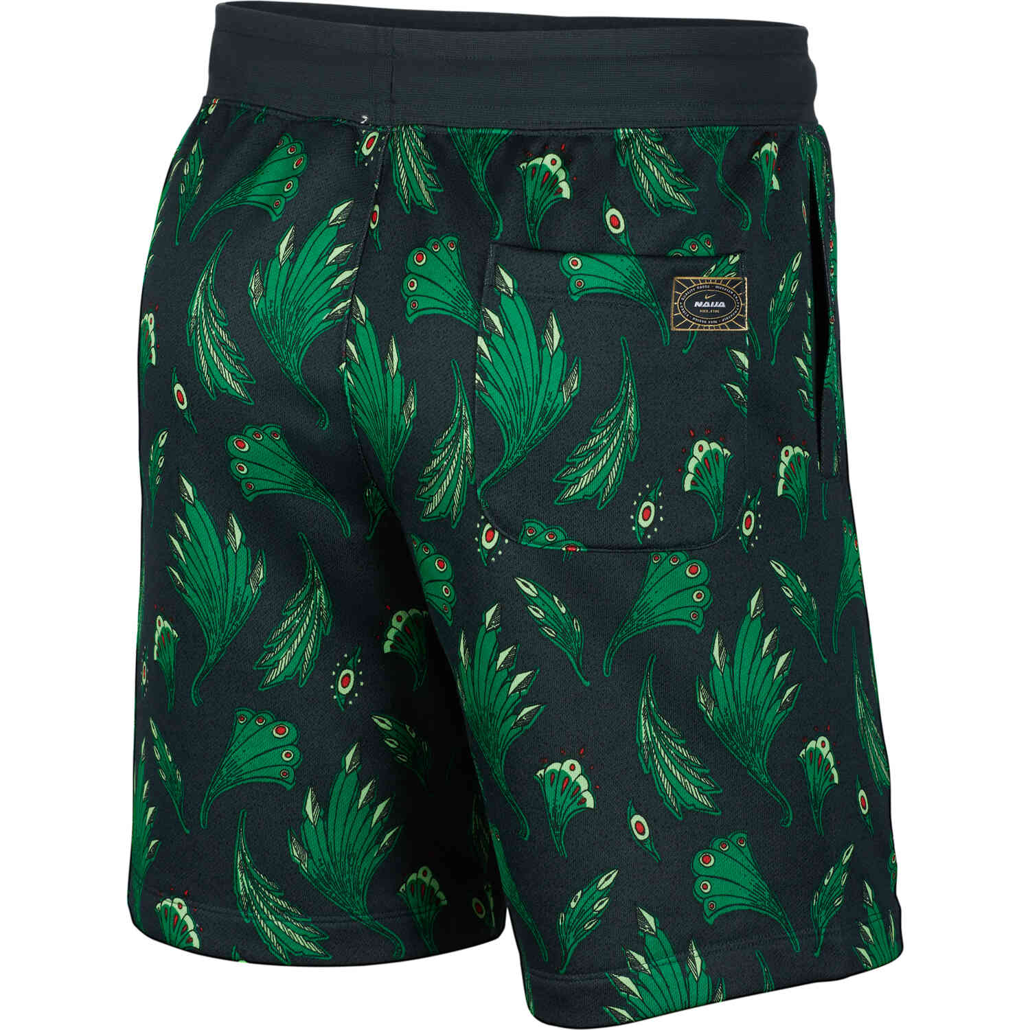 Nike Nigeria Alumni Shorts - Seaweed/White - SoccerPro