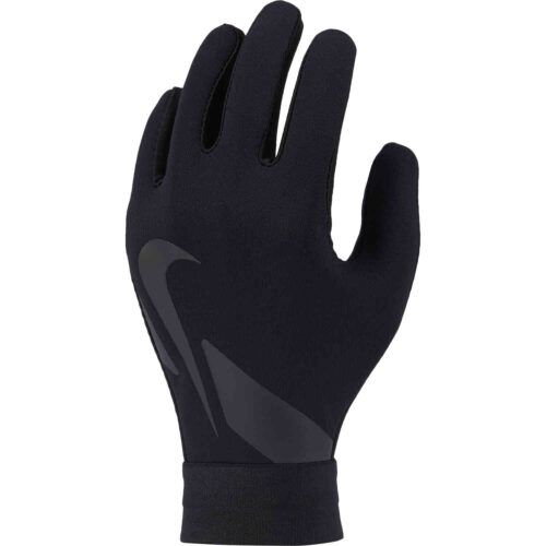 Kids Nike Hyperwarm Academy Fieldplayer Gloves – Black/Black