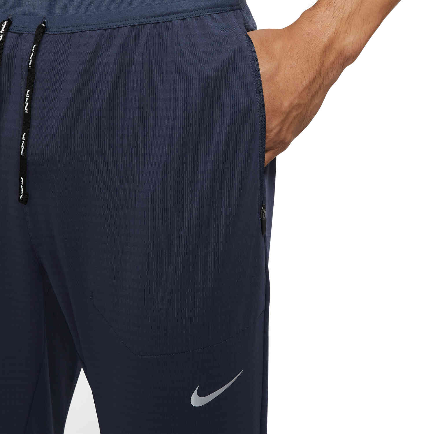 Nike Phenom Elite Knit Running Pants - Thunder Blue/Reflective Silver -  SoccerPro