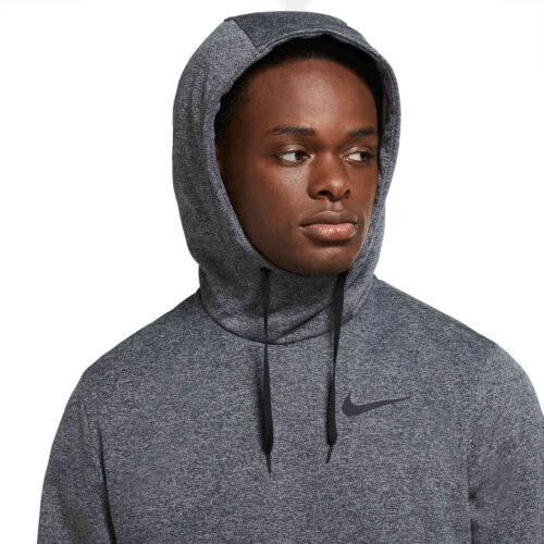 Nike Therma Hoodie – Charcoal Heather/Black