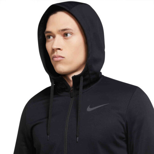 Nike Therma Full-zip Hoodie – Black/Dark Grey