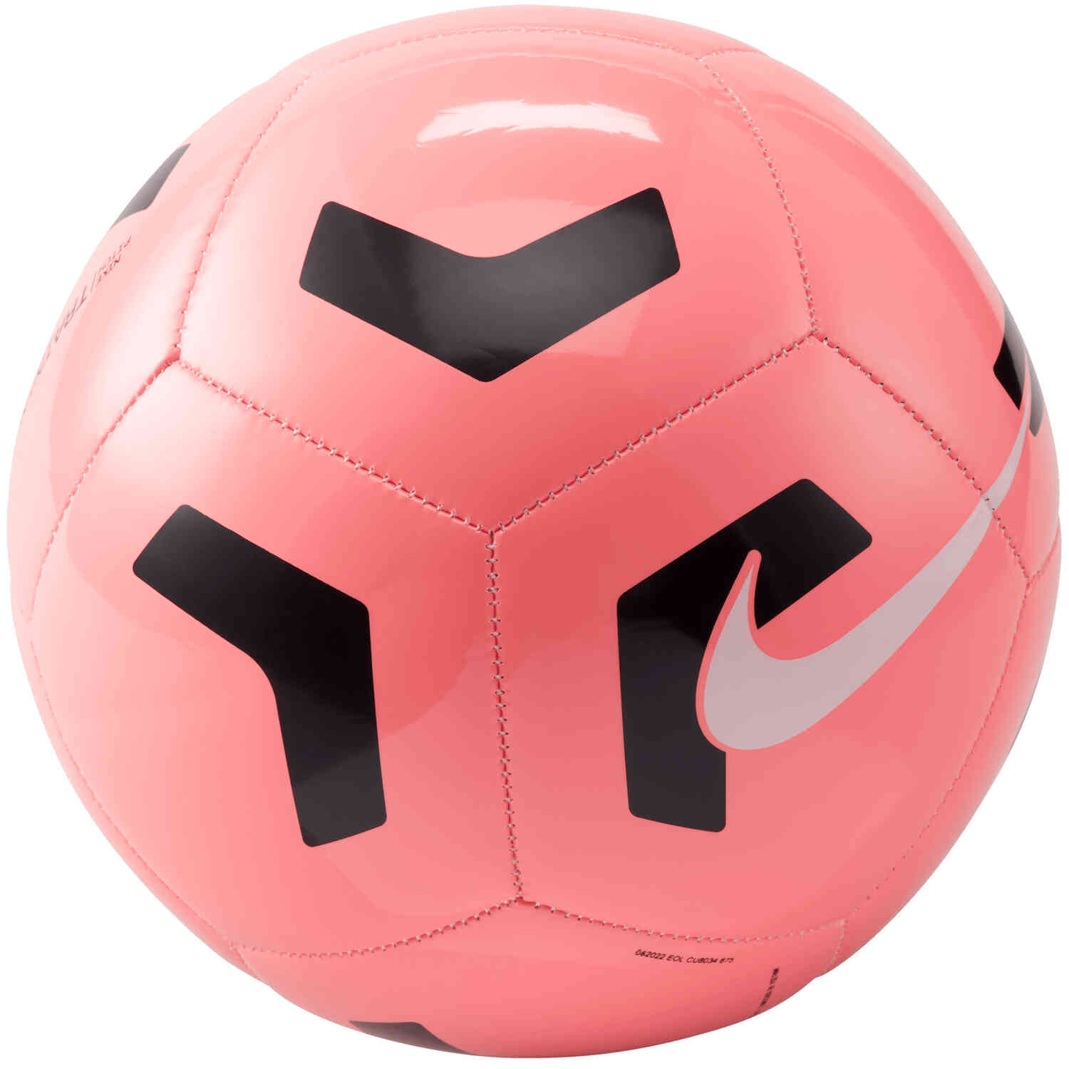 Nike Pitch Training Soccer Ball – Sunset Pulse & Black with White