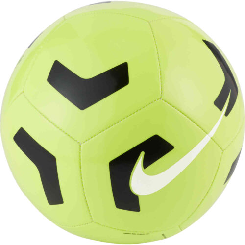 Nike Pitch Training Soccer Ball – Volt & Black with White