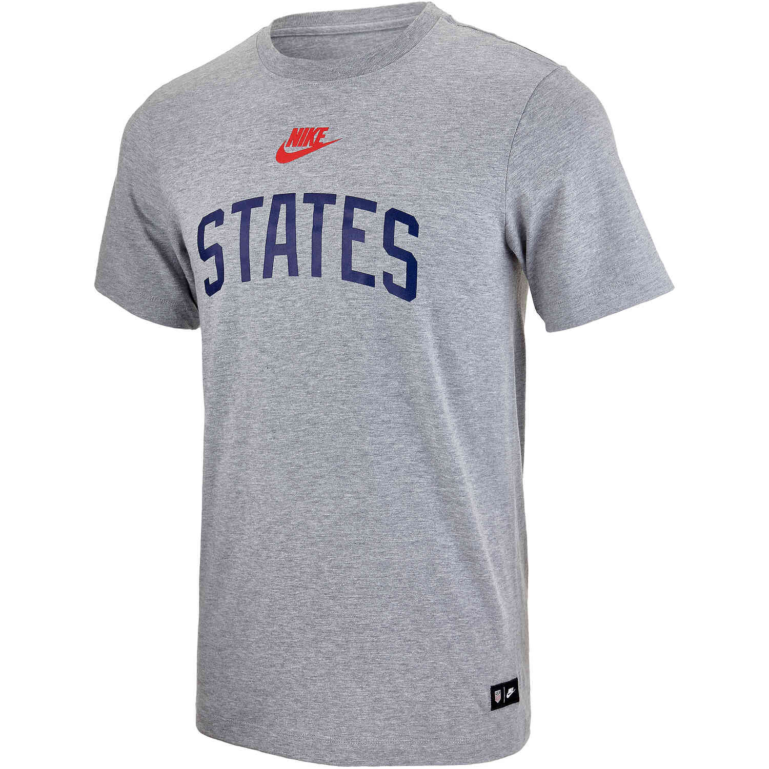 Nike USMNT States Tee - Dark Grey Heather - SoccerPro