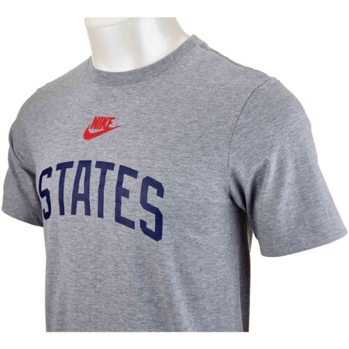 Nike USMNT States Tee – Dark Grey Heather