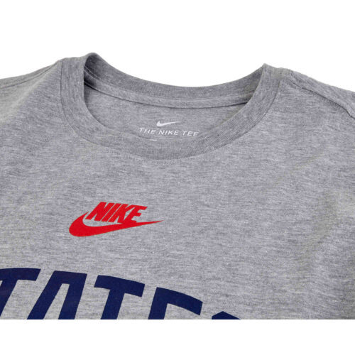 Nike USMNT States Tee – Dark Grey Heather