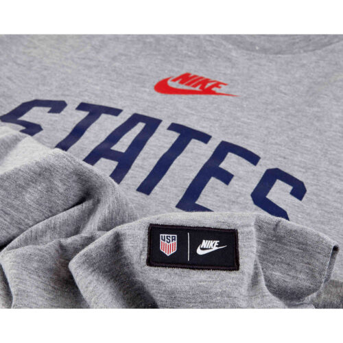 Nike USMNT States Tee – Dark Grey Heather