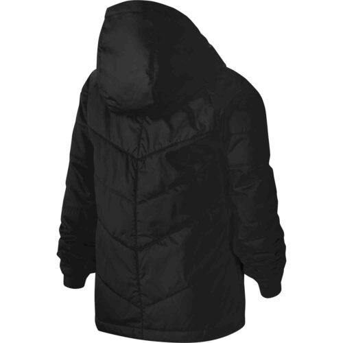 Kids Nike Sportswear Synthetic Fill Jacket – Black/Black/Black/White