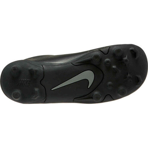 Kids Nike Velcro Mercurial Vapor 14 Club FG – Black Pack