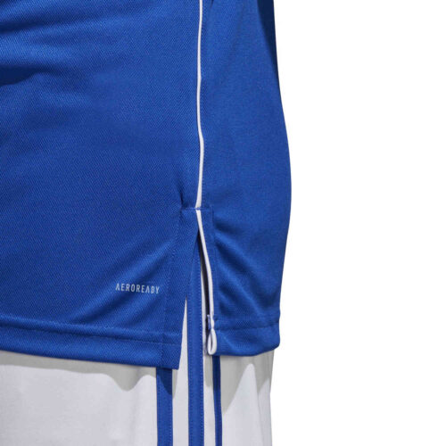 adidas Core 18 Polo – Bold Blue/White