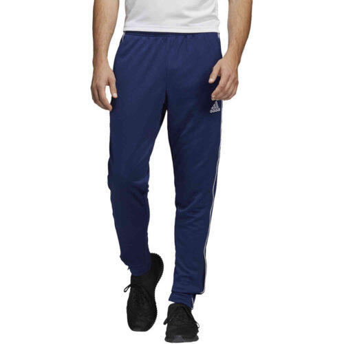adidas Core 18 Training Pants – Dark Blue/White