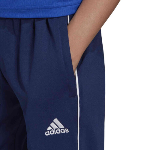 Kids adidas Core 18 Training Shorts – Dark Blue/White