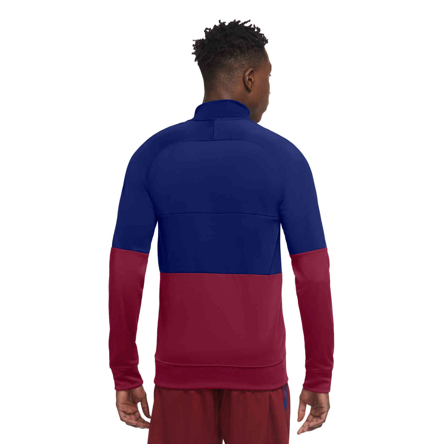 royal blue and red nike shirt