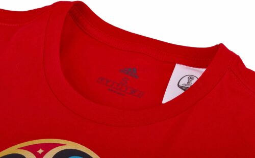 adidas World Cup Emblem Tee – Youth – Red