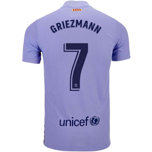 2021/22 Nike Antoine Griezmann Barcelona Away Match Jersey