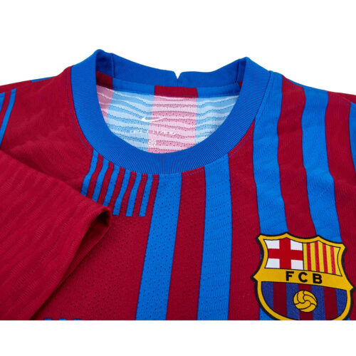 2021/22 Nike Gerard Pique Barcelona Home Match Jersey