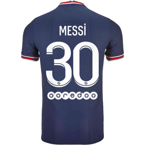 2021/22 Nike Lionel Messi PSG Home Match Jersey